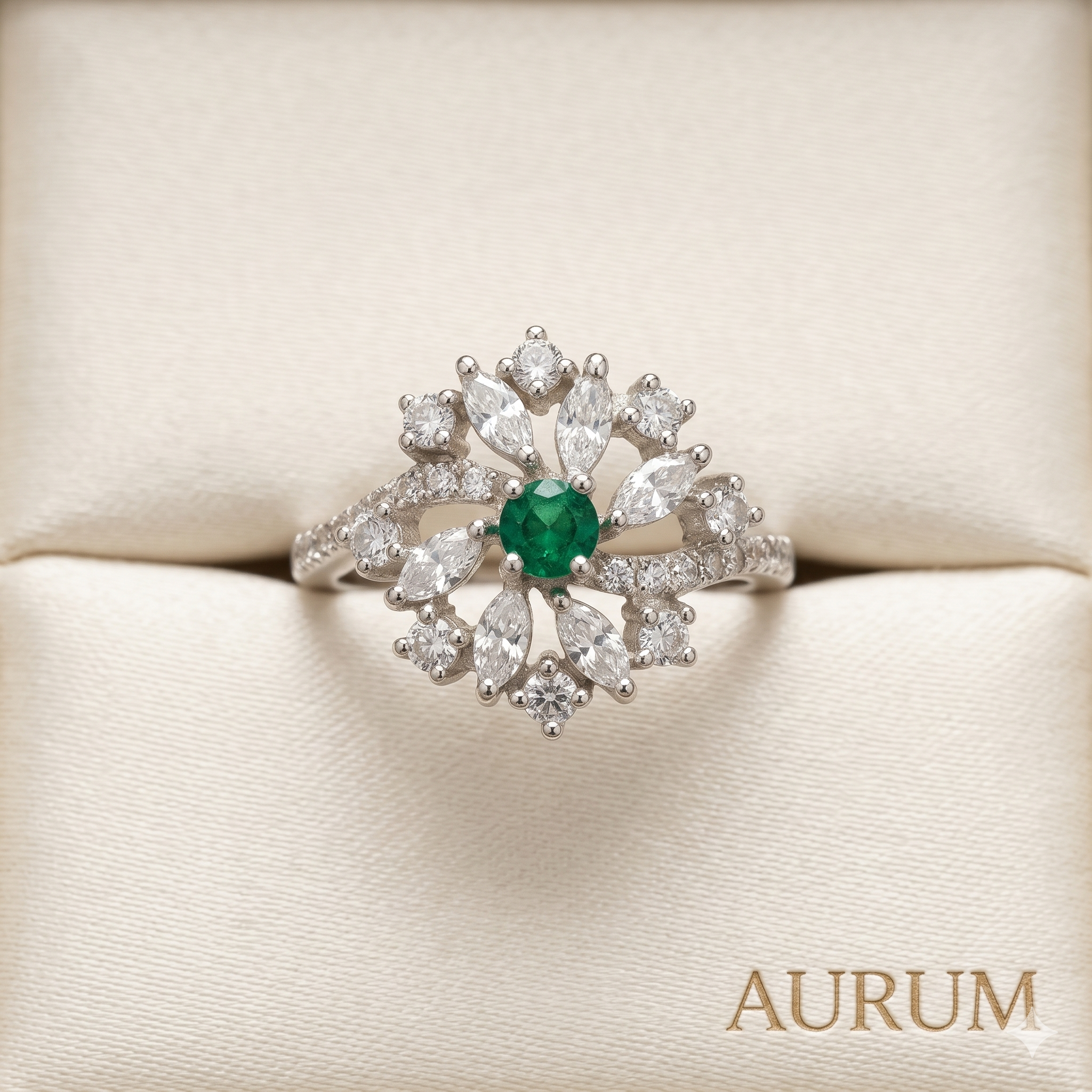 Emerald Heirloom Ring