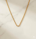 Aurum Monaco Rope Chain Necklace